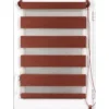 STORE ENROULEUR LUMIERE NUIT 90X180CM CHINE TERRACOTTA