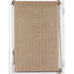 STORE ENROULEUR TAMISANT EFFET BAMBOU 120X180CM NATUREL