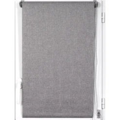 STORE ENROULEUR TAMISANT TEXTURE 45X180CM GRIS