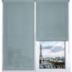 STORE ENROULEUR TAMISANT 90X180CM BLEU