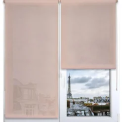 STORE ENROULEUR TAMISANT 75X180CM ROSE