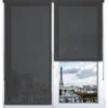STORE ENROULEUR TAMISANT 60X180CM GRIS BETON