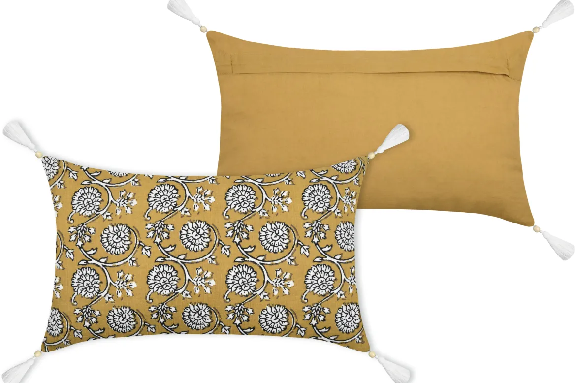 SUNDA COUSSIN 30X50CM SAFRAN