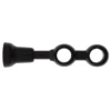 SUPPORT DOUBLE D.28CM NOIR MAT