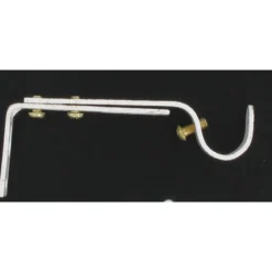 SUPPORT GOUTTIERE EXT D20 110 150 MM X2 BLANC OR