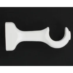 SUPPORT OUVERT SIMPLE X 2 D28 BLANC