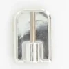 SUPPORTS ADHESIFS X4  CHROME