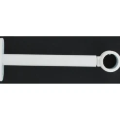 SUPPORT SIMPLE D20 150 MM X2 BLANC MAT