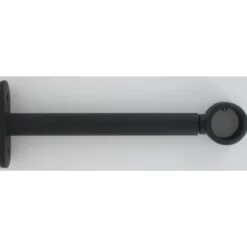 SUPPORT SIMPLE D20 150 MM X2 NOIR MAT