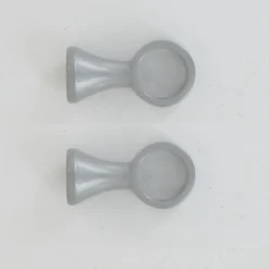 SUPPORT SIMPLE D16 X 2 GRIS LAQUE