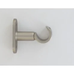 SUPPORT SIMPLE OUVERT D20 50 MM X2 ARGENT MAT