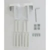 SUPPORTS POUR FENETRE A AERATION X2 BLANC