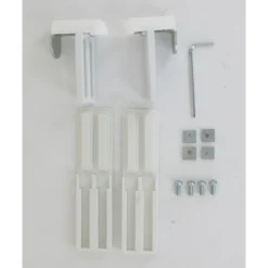SUPPORTS POUR FENETRE A AERATION X2 BLANC