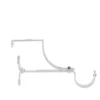 SUPPORT TRINGLE CAISSON VOLET ROULANT D.28CM X1 BLANC
