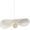 SUSPENSION ADELIA BLANC L.58CM