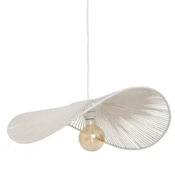 SUSPENSION ADELIA BLANC L.58CM