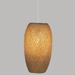 SUSPENSION BAMBOU JOYCE NATUREL D.25CM