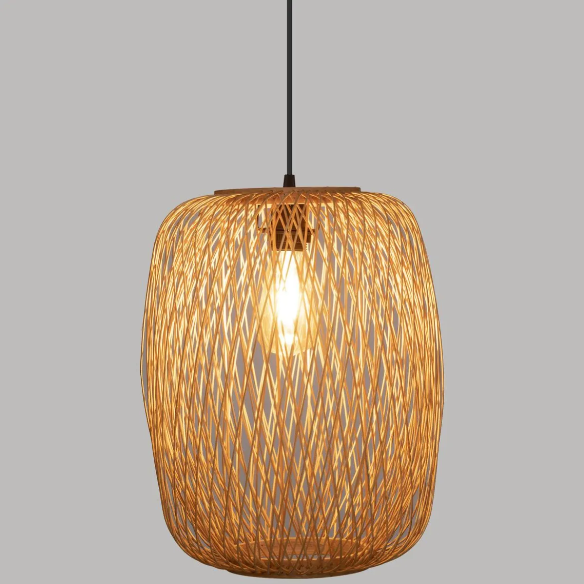 SUSPENSION BAMBOU SINDY NATUREL D.30CM