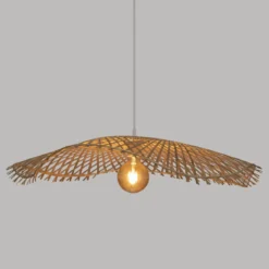 SUSPENSION BAMBOU TESS NATUREL D.75CM