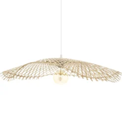 SUSPENSION BAMBOU TESS NATUREL D.75CM