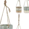 SUSPENSION CACHE POT PORCELAINE