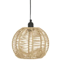 SUSPENSION CORDE CAREN NATUREL D.24CM