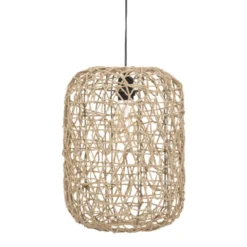 SUSPENSION CORDE RAAHE NATUREL D.28CM