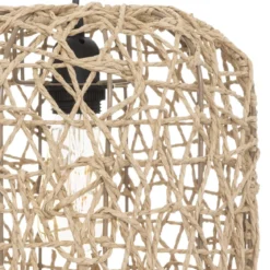 SUSPENSION CORDE RAAHE NATUREL D.28CM