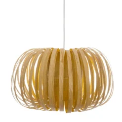 SUSPENSION EFFET BOIS SIEN D.46CM