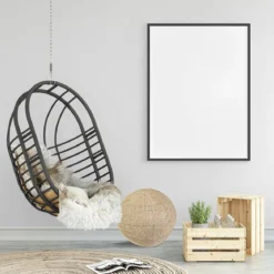 SUSPENSION INTERIEUR BEIGE 30CM