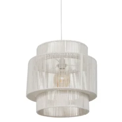 SUSPENSION LIBY BLANC D.38CM