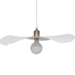 SUSPENSION MACHE TEHANI BLANC D.57CM