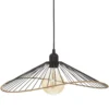 SUSPENSION METAL ALARA NOIR D.45CM