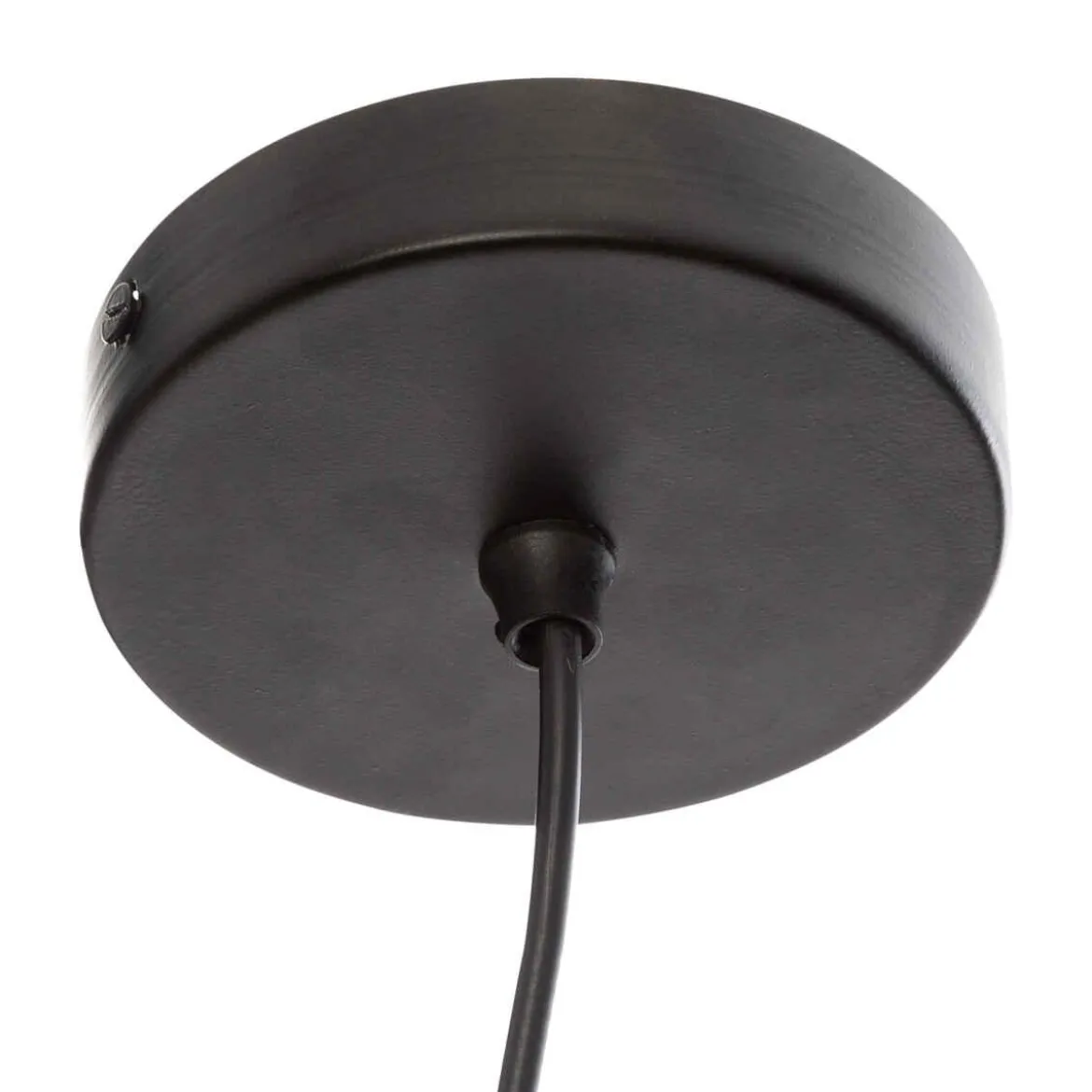 SUSPENSION METAL CONE NOIR CALIO H.32CM