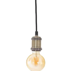SUSPENSION METAL DORE H.7CM