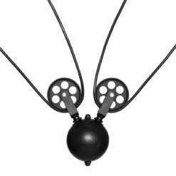 SUSPENSION METAL EZIO NOIR D.60CM