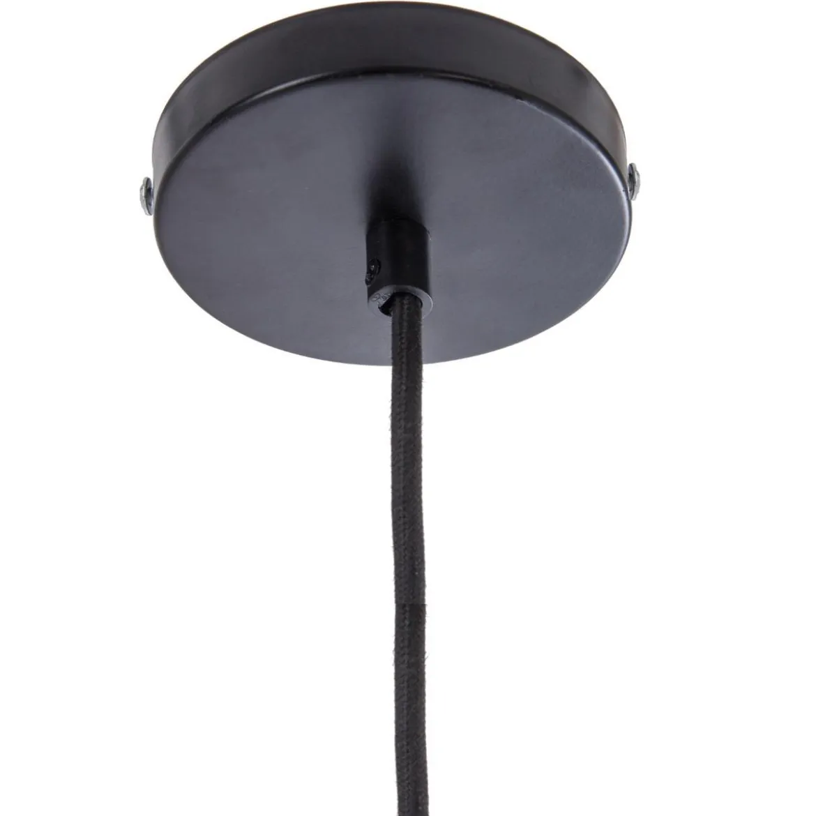 SUSPENSION METAL FIL ROTIN SUWA NOIR D.35CM