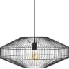 SUSPENSION METAL FIL VILAS NOIR D.57CM