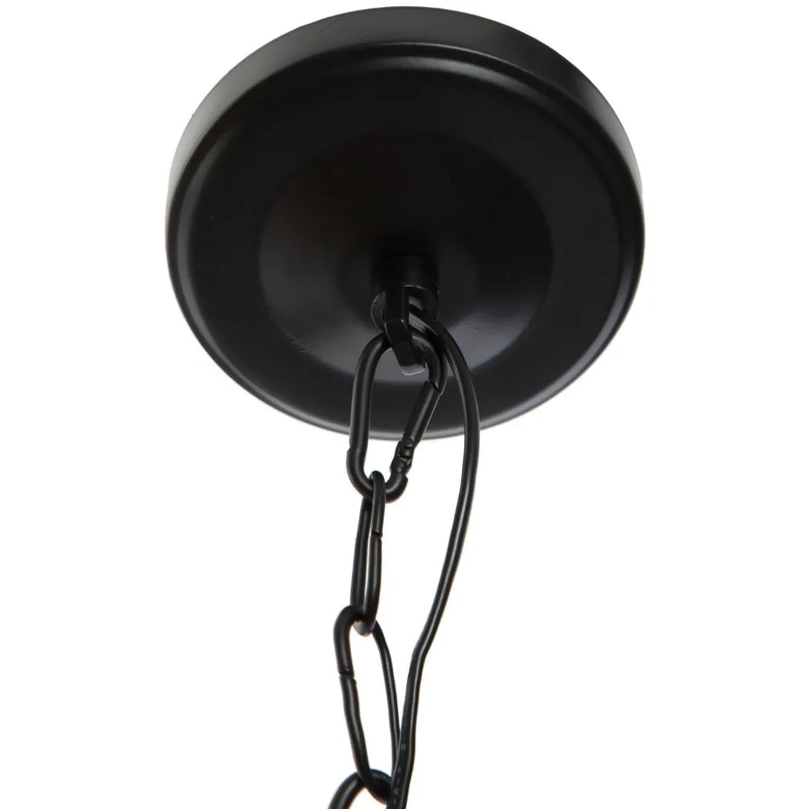 SUSPENSION METAL ROND BASALT D.30CM