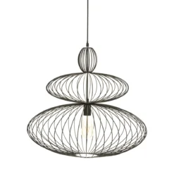 SUSPENSION METAL VEGA NOIR D.58CM
