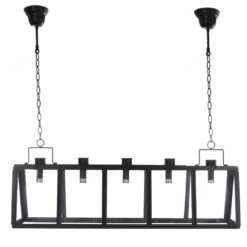 SUSPENSION METAL VERRE L.100CM