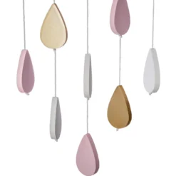SUSPENSION NUAGE ROSE