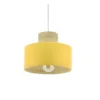 SUSPENSION PENIDA JAUNE 18X21CM