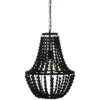 SUSPENSION PERLES GOYA NOIR D.38.5CM