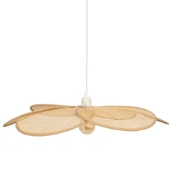 SUSPENSION PETALES RYM BAMBOU NATUREL D.62CM