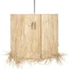 SUSPENSION RAPHIA HACIENDA NATUREL H.38CM