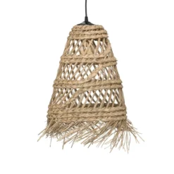 SUSPENSION ROSEAU LAHYS NATUREL D.28CM