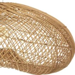 SUSPENSION ROTIN JENY NATUREL D.68CM
