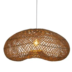 SUSPENSION ROTIN JENY NATUREL D.68CM