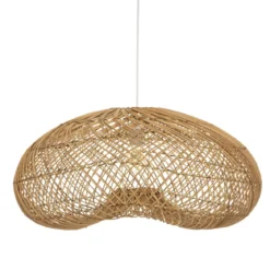 SUSPENSION ROTIN JENY NATUREL D.68CM